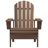 Garden Chair Brown Solid fir wood 69.5 x 86.5 x 89.5 cm 315921