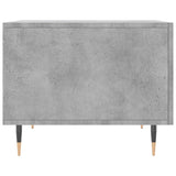 Coffee Tables 2 pcs Concrete Grey 50x50x40 cm Engineered Wood 829357