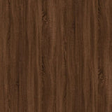 Book Cabinet/Room Divider Brown Oak 80x24x192 cm Engineered Wood 816061