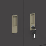 Storage Cabinet Black 80 x 40 x 40 cm Steel 891670