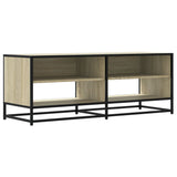 TV Cabinet Sonoma Oak 120.5x40x46 cm Engineered Wood and Metal 848890