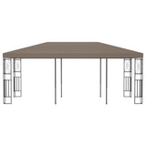 Gazebo 6x3 m Taupe Fabric 312271