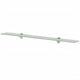 Floating Shelves 2 pcs Glass 90x10 cm 8 mm 3051516