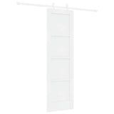 Sliding Door White 61 x 198.5 cm Solid Pine Wood 3333549
