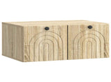 Wall-Mounted TV Cabinet Sonoma Oak 59.5 x 41 x 30 cm 898167