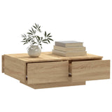 ZNTS Coffee Table Sonoma Oak 90x60x31 cm Engineered Wood 804178