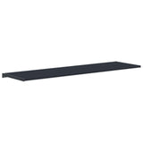 Window Sill Anthracite with wood grain 120 x 45 x 4.5 cm PVC 42046983