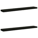 2-Piece Bench Cushions VUGHT 2 pcs 100% Polyester Black 950951