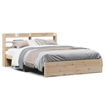 Bed Frame with Headboard without Mattress 120x200 cm 3306734
