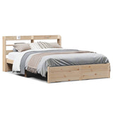 Bed Frame with Headboard without Mattress 120x200 cm 3306734