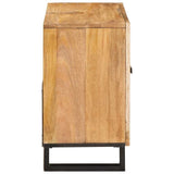 Bathroom Sink Cabinet Brown 62 x 33 x 58 cm Solid Mango Wood 4018063