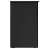 Cabinet Black 34 x 39 x 61.5 cm Solid Pine Wood 42028351