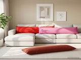 Cushion with Pillow HEERLEN 2 pcs Red Polyester 926254