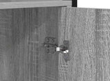 Book Cabinet Grey Sonoma 60 x 24 x 161 cm Engineered Wood 883859