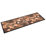 Kitchen Carpet Washable Coffee brown 60x300 cm 315972