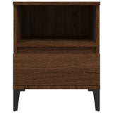 Bedside Cabinets 2 pcs Brown Oak 40x35x50 cm 821825