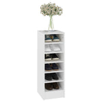 ZNTS Shoe Cabinet White 31.5x35x90 cm Engineered Wood 808999