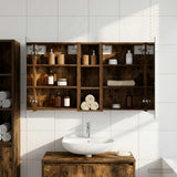 Bathroom Cabinet Set 3 pcs 100 x 10.5 x 60.5 cm Engineered wood 3403700