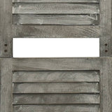 3-Panel Room Divider Grey 106.5x166 cm Solid Wood 338574