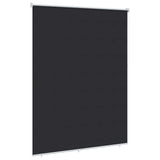 Outdoor Roller Blind UV Protection Anthracite Polyester 42041217