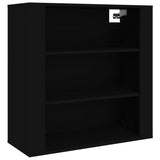 Highboard Black Engineered Wood 3185392