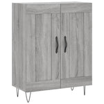 Highboard Grey Sonoma 69.5x34x180 cm Engineered Wood 3189955