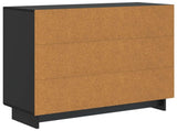 Sideboard Black 89 x 34.5 x 80 cm Engineered Wood 893956