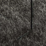 Rug ISTAN High Pile Shiny Look Anthracite 160x230 cm 375642