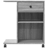 Printer Stand with Wheels Grey Sonoma 60x40x68.5 cm 840644