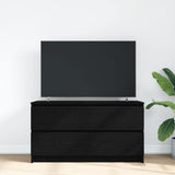 TV Cabinet Black 100x35x54 cm Engineered Wood 861806