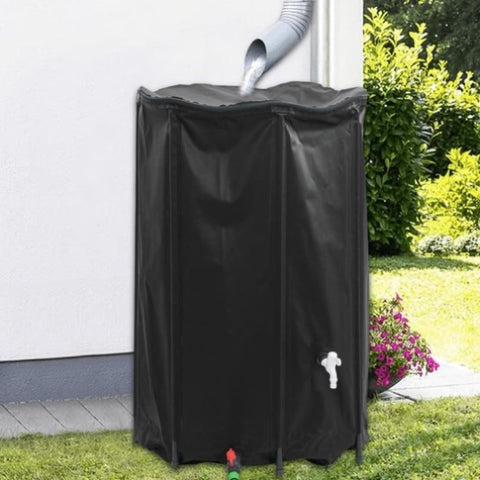 Water Tank with Tap Foldable 1000 L PVC 156001