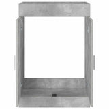 Bathroom Under Sink Cabinet Concrete Grey 56 x 37.5 x 81 cm 890683