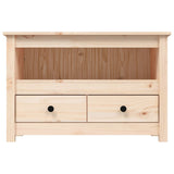 TV Cabinet 79x35x52 cm Solid Wood Pine 821497