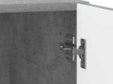 Bedside Cabinet Concrete Grey 43 x 34.5 x 50 cm Engineered Wood 893881