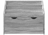 Kids Bookshelf Grey Sonoma 60 x 29.5 x 69 cm Engineered Wood 892395