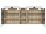 Bathroom Cabinet Set 3 pcs 120 x 14.5 x 70 cm Engineered wood 3403754