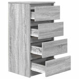 Sideboard Grey Sonoma 37.5x35x76 cm Engineered Wood 861756