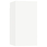 6 Piece TV Cabinet Set White Engineered Wood 3114454