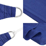 Sunshade Sail 160 g/m Square Blue 6x6 m HDPE 311499