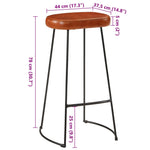 Gavin Bar Stools 2 pcs 44x37.5x78 cm 358922