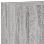 4 Piece TV Wall Units Grey Sonoma Engineered Wood 3216433