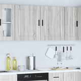 Kitchen Wall Cabinets 2 pcs Porto Grey Sonoma Engineered Wood 854050