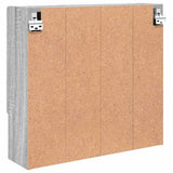 Mirror Cabinet Grey Sonoma 59 x 17 x 55 cm Engineered Wood 883370
