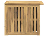 Garden Storage Box Solid Acacia Wood 48.5 x 49 x 53.5 cm 901825