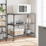 Kitchen Trolley Grey Sonoma 100x50x95 cm Engineered Wood 842309