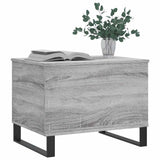 Coffee Table Grey Sonoma 60x44.5x45 cm Engineered Wood 830962