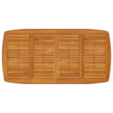 Garden Dining Set Brown Solid Acacia Wood with an Oiled Finish 3058006