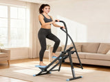 Stair Stepper Home Gym Exercise, Vertical Climber Machine with LCD Monitor & Adjustable Pedals T3398P425046