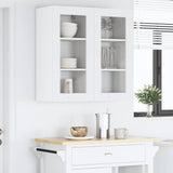 Hanging Cabinet White 40 x 31 x 80 cm Engineered Wood 884298