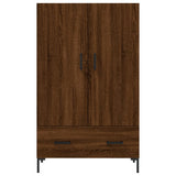 Highboard Brown Oak 69.5x31x115 cm Engineered Wood 828243